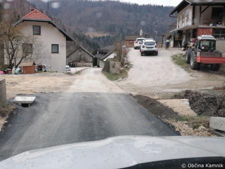 Asfaltiranje javne poti Krivčevo (3)